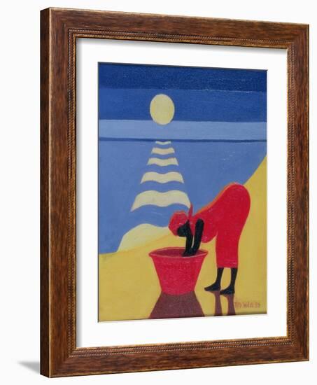 By the Sea Shore, 1998-Tilly Willis-Framed Giclee Print