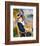 By the Sea Shore-Pierre-Auguste Renoir-Framed Giclee Print