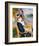 By the Sea Shore-Pierre-Auguste Renoir-Framed Giclee Print