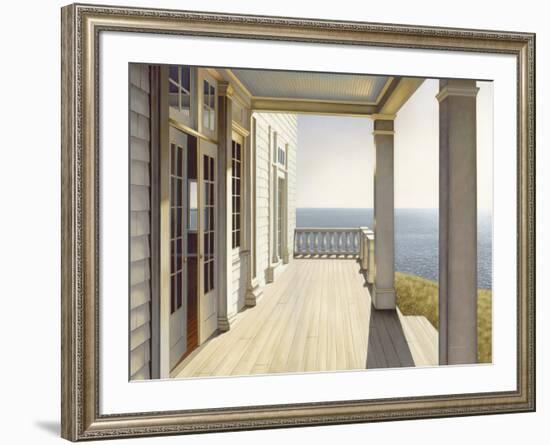 By the Sea-Daniel Pollera-Framed Art Print