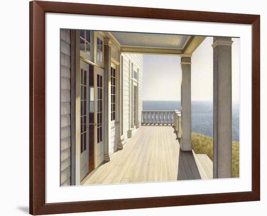 By the Sea-Daniel Pollera-Framed Art Print