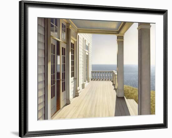 By the Sea-Daniel Pollera-Framed Art Print