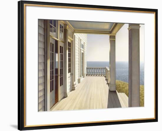 By the Sea-Daniel Pollera-Framed Art Print