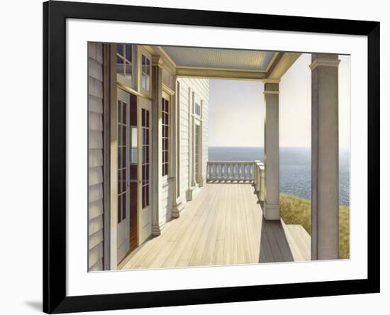 By the Sea-Daniel Pollera-Framed Art Print