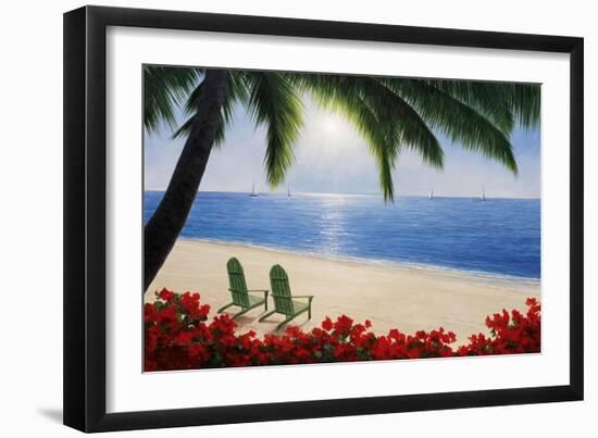 By The Sea-Diane Romanello-Framed Art Print