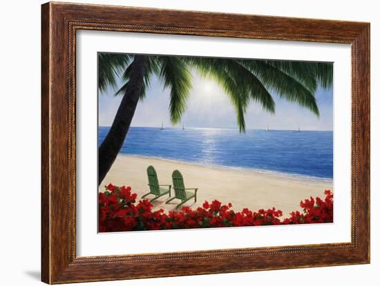 By The Sea-Diane Romanello-Framed Art Print