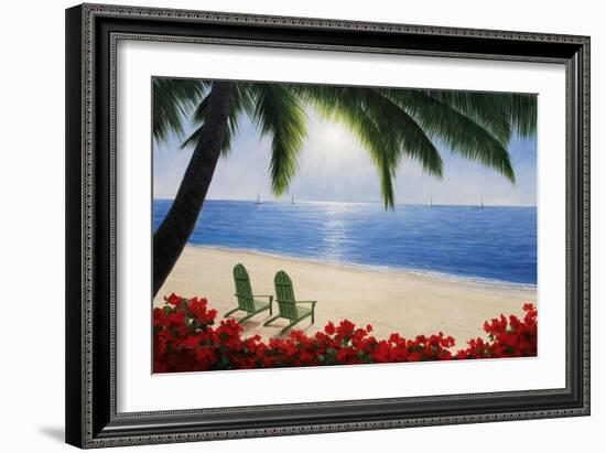 By The Sea-Diane Romanello-Framed Art Print