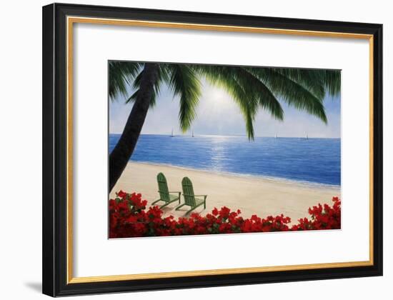 By The Sea-Diane Romanello-Framed Art Print