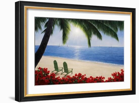 By The Sea-Diane Romanello-Framed Art Print