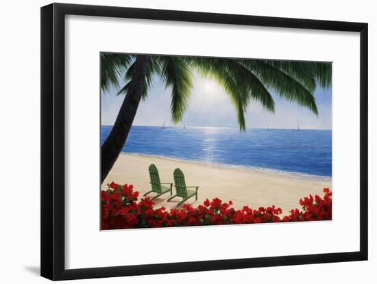 By The Sea-Diane Romanello-Framed Art Print