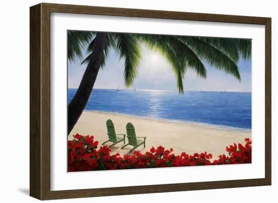 By The Sea-Diane Romanello-Framed Art Print