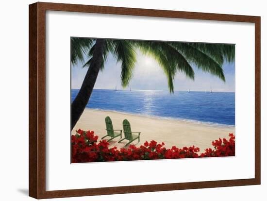 By The Sea-Diane Romanello-Framed Art Print