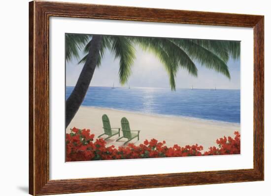 By The Sea-Diane Romanello-Framed Art Print