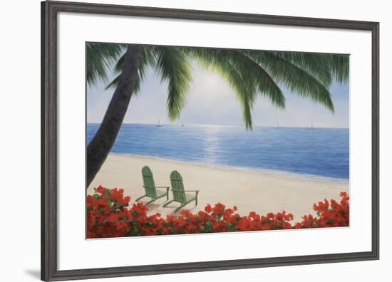 By The Sea-Diane Romanello-Framed Art Print