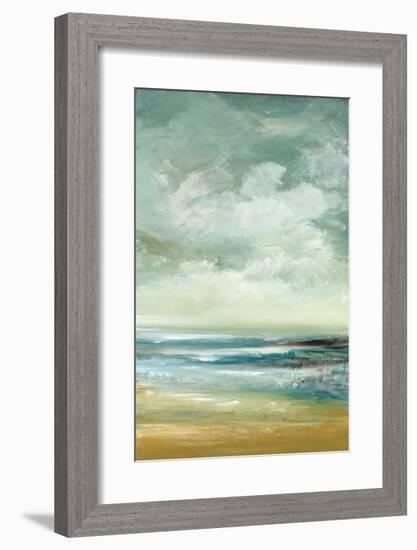 By The Sea-Cat Tesla-Framed Giclee Print