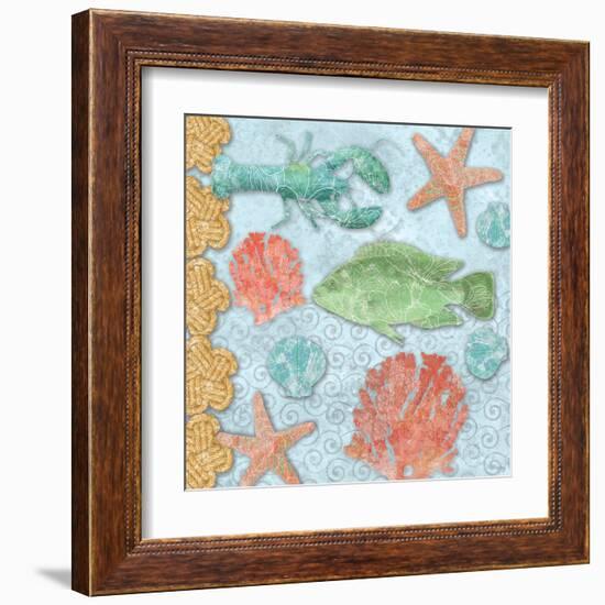 By the Sea-Bee Sturgis-Framed Art Print