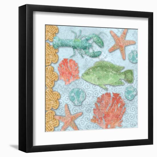 By the Sea-Bee Sturgis-Framed Art Print