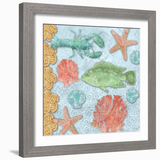 By the Sea-Bee Sturgis-Framed Art Print