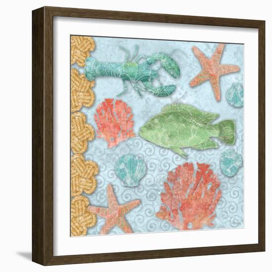 By the Sea-Bee Sturgis-Framed Art Print