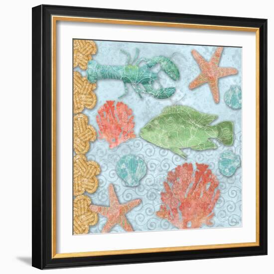 By the Sea-Bee Sturgis-Framed Art Print