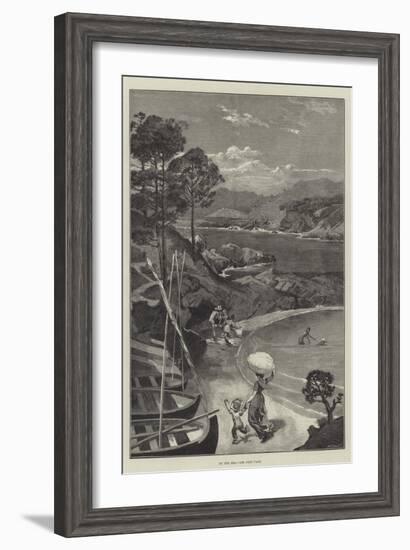 By the Sea-null-Framed Giclee Print