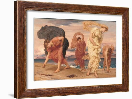 By the Sea-Frederic Leighton-Framed Art Print