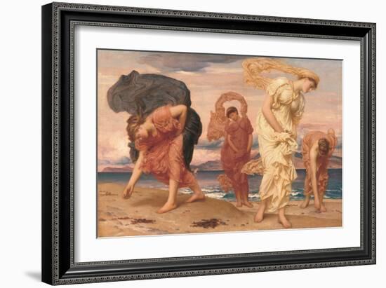 By the Sea-Frederic Leighton-Framed Art Print