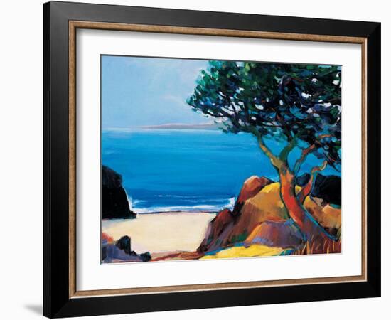 By the Sea-unknown unknown-Framed Art Print