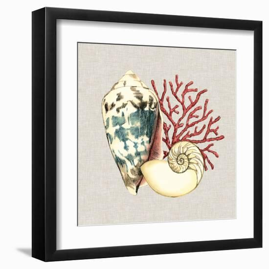 By the Seashore I-Megan Meagher-Framed Art Print