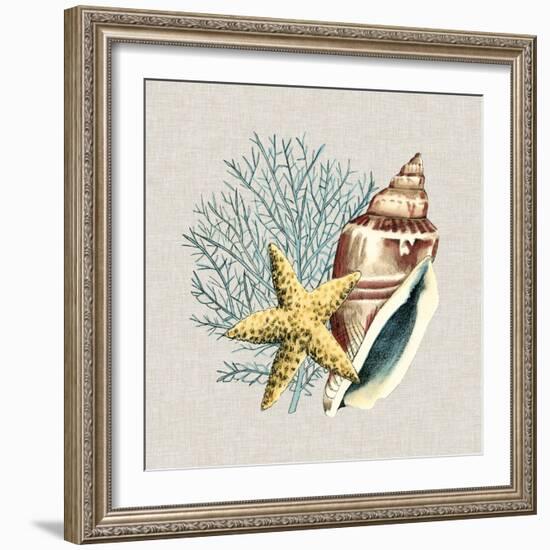 By the Seashore IV-Megan Meagher-Framed Art Print