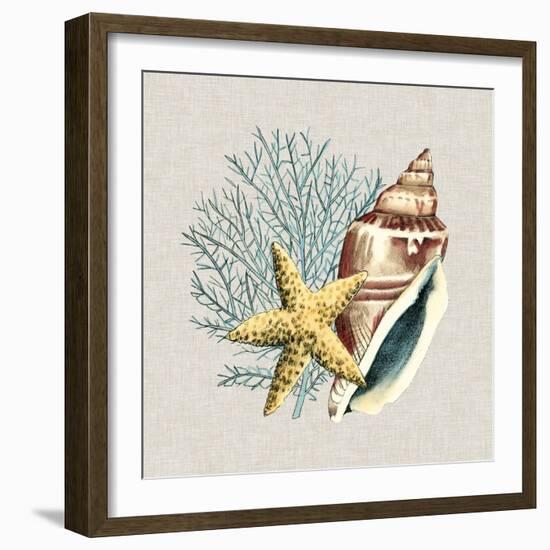 By the Seashore IV-Megan Meagher-Framed Art Print