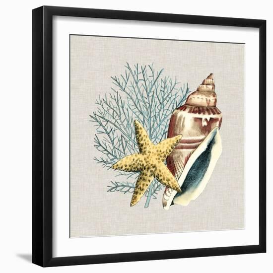 By the Seashore IV-Megan Meagher-Framed Art Print