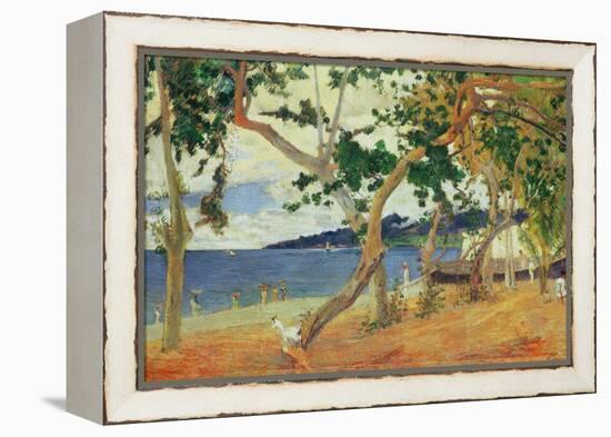 By the Seashore, Martinique, 1887-Paul Gauguin-Framed Premier Image Canvas