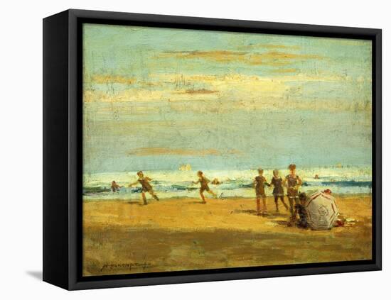 By the Seaside-Frederick John Mulhaupt-Framed Premier Image Canvas