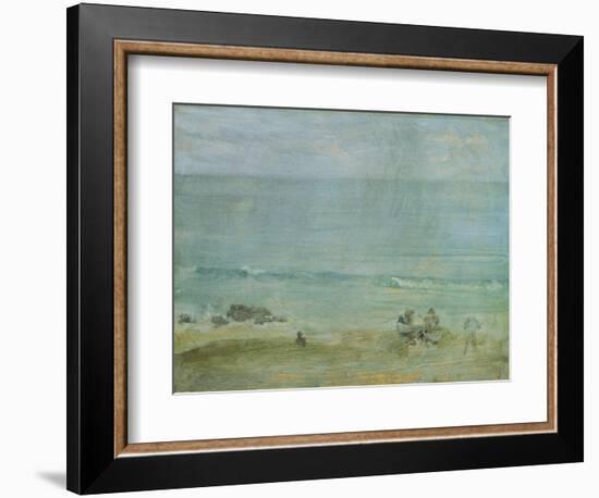 By the Shore, St. Ives-James Abbott McNeill Whistler-Framed Giclee Print