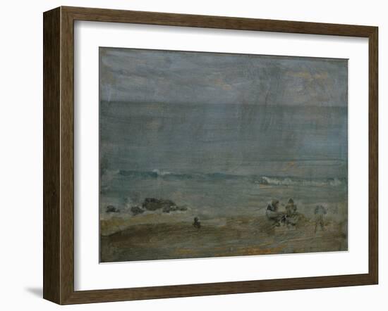 By the Shore, St-James Abbott McNeill Whistler-Framed Giclee Print