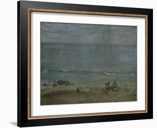 By the Shore, St-James Abbott McNeill Whistler-Framed Giclee Print