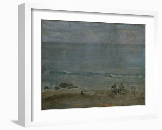 By the Shore, St-James Abbott McNeill Whistler-Framed Giclee Print