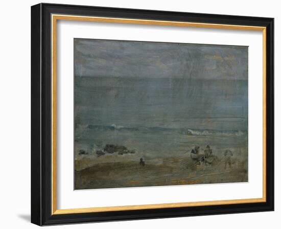 By the Shore, St-James Abbott McNeill Whistler-Framed Giclee Print