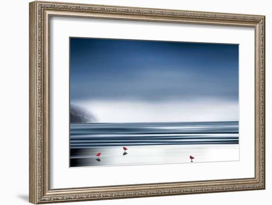 By the Shore-Marvin Pelkey-Framed Giclee Print