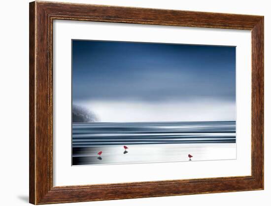 By the Shore-Marvin Pelkey-Framed Giclee Print