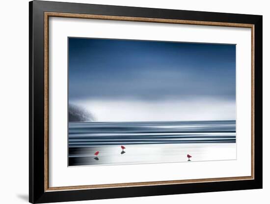 By the Shore-Marvin Pelkey-Framed Giclee Print