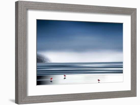 By the Shore-Marvin Pelkey-Framed Giclee Print