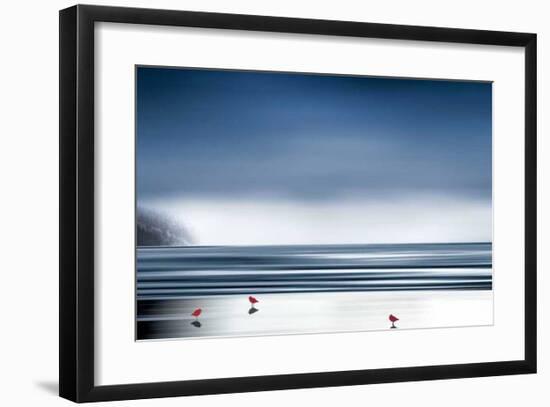 By the Shore-Marvin Pelkey-Framed Giclee Print