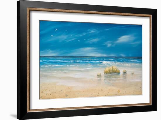 By the Shore-Kingsley-Framed Art Print