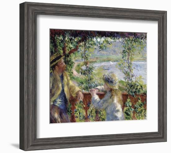 By the Water, ca. 1880-Pierre-Auguste Renoir-Framed Art Print