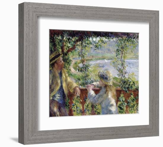 By the Water, ca. 1880-Pierre-Auguste Renoir-Framed Art Print