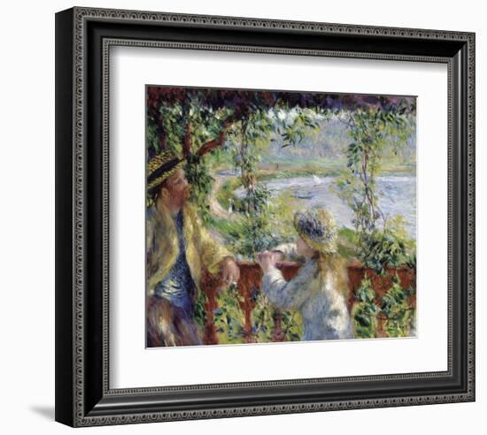 By the Water, ca. 1880-Pierre-Auguste Renoir-Framed Art Print