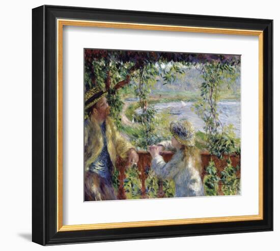 By the Water, ca. 1880-Pierre-Auguste Renoir-Framed Art Print