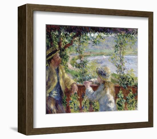 By the Water, ca. 1880-Pierre-Auguste Renoir-Framed Art Print